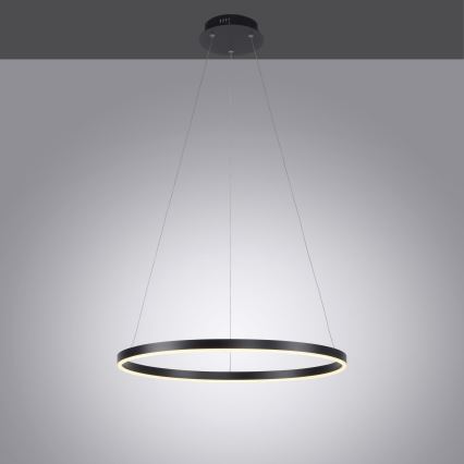Leuchten Direkt 15394-13 - LED Dimmable chandelier on a string RITUS LED/30W/230V black