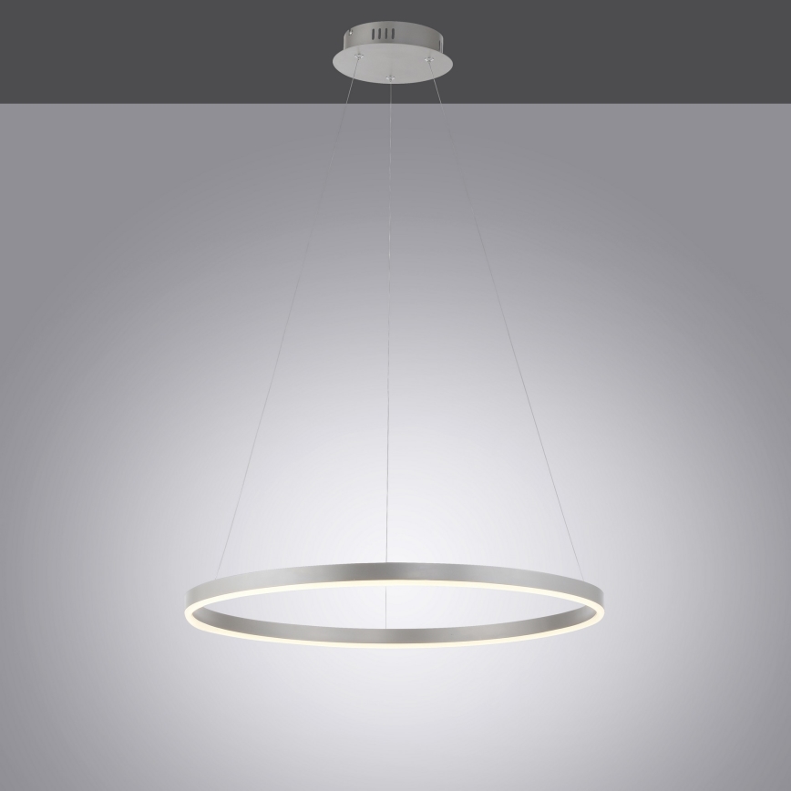 Leuchten Direkt 15394-95 - LED Dimmable chandelier on a string RITUS LED/30W/230V matte chrome