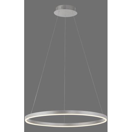 Leuchten Direkt 15394-95 - LED Dimmable chandelier on a string RITUS LED/30W/230V matte chrome