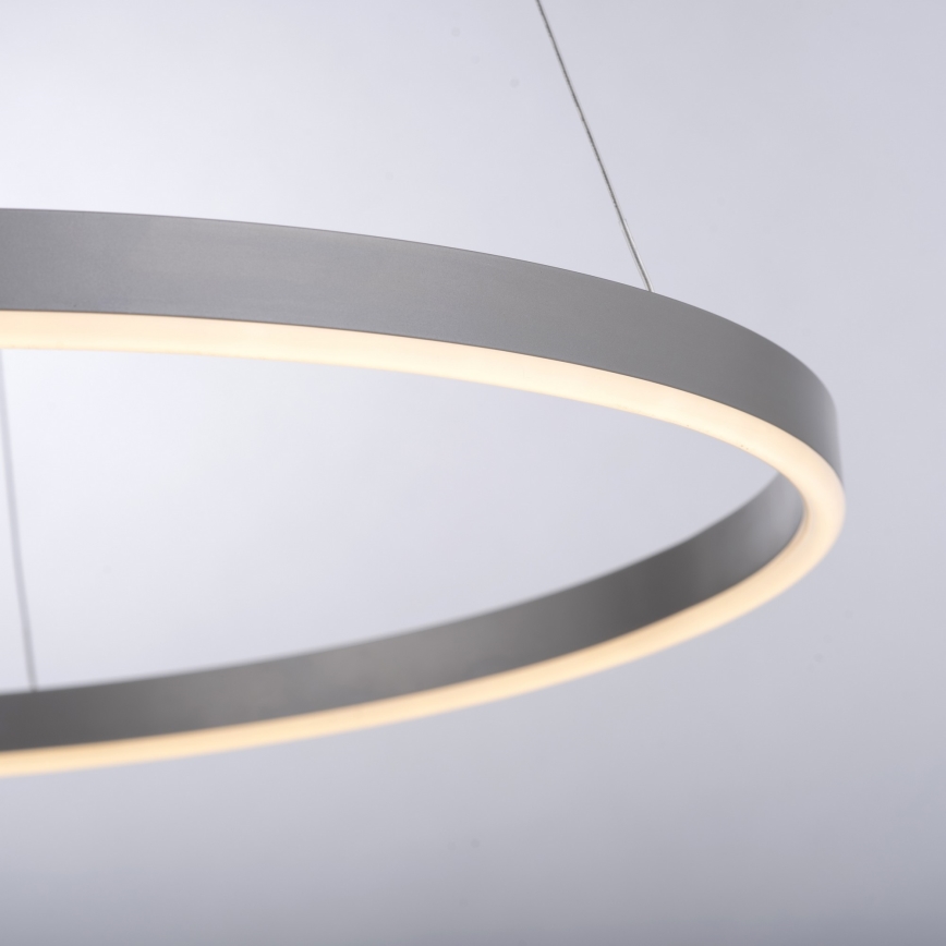 Leuchten Direkt 15394-95 - LED Dimmable chandelier on a string RITUS LED/30W/230V matte chrome