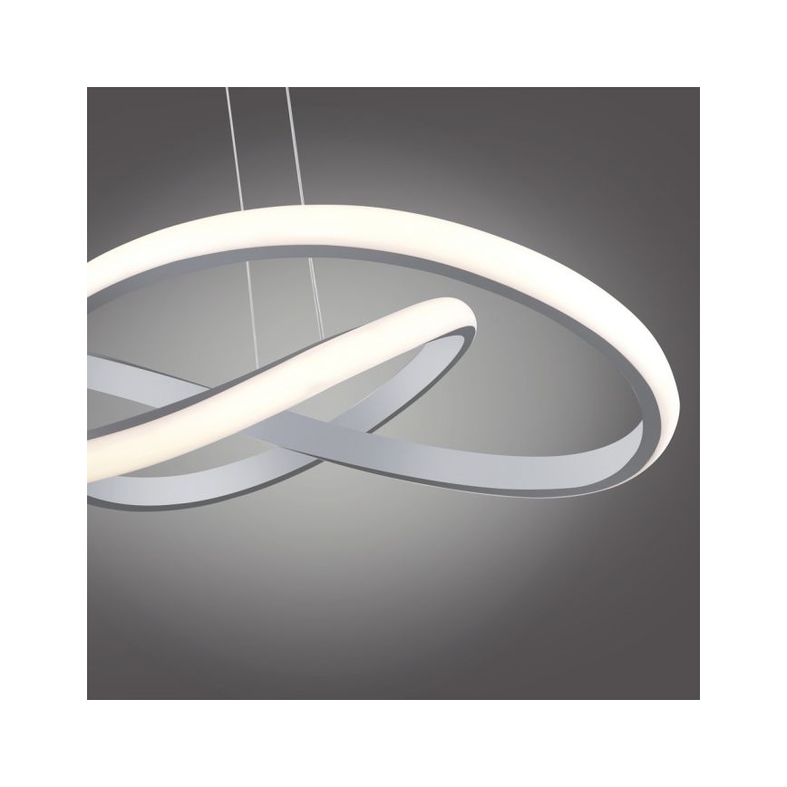 Leuchten Direkt 15402-95 - LED Dimmable chandelier on a string MARIA LED/25W/230V matte chrome