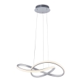 Leuchten Direkt 15402-95 - LED Dimmable chandelier on a string MARIA LED/25W/230V matte chrome
