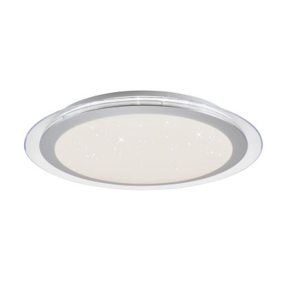 Leuchten Direkt 15411-21- LED RGB Dimmable ceiling light CYBA LED/26W/230V + remote control