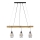 Leuchten Direkt 15526-79 - Chandelier on a string SPRING 3xE27/40W/230V eucalyptus