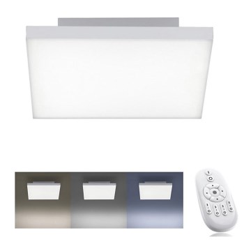 Leuchten Direkt 15550-16 - LED Dimming ceiling light CANVAS LED/17W/230V + remote control