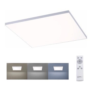 Leuchten Direkt 15552-16 - LED Dimmable ceiling light CANVAS LED/40W/230V 2700-5000K + remote control