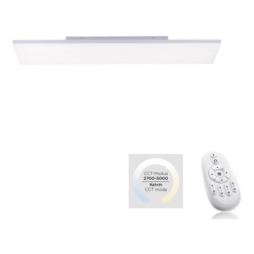 Leuchten Direkt 15553-16 - LED Dimming ceiling light CANVAS LED/20W/230V + remote control