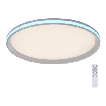 Leuchten Direkt 15555-16 - LED RGBW Dimmable ceiling light GALACTICA LED/28W/230V 2700-5000K + remote control