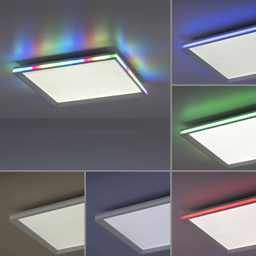 Leuchten Direkt 15556-16 - LED RGB Dimmable ceiling light GALACTICA LED/32W/230V + remote control