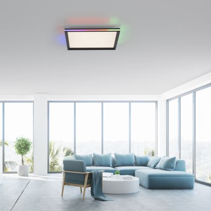 Leuchten Direkt 15556-18 - RGBW Dimmable ceiling light GALACTICA LED/32W/230V 2700-5000K + remote control