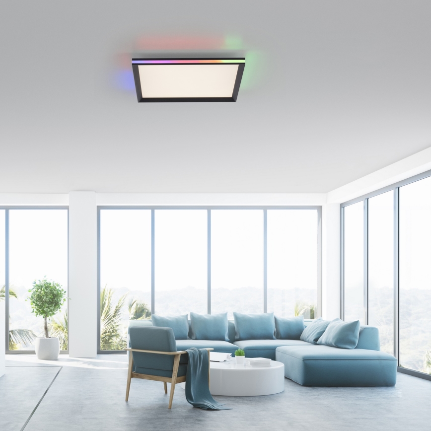 Leuchten Direkt 15556-18 - RGBW Dimmable ceiling light GALACTICA LED/32W/230V 2700-5000K + remote control
