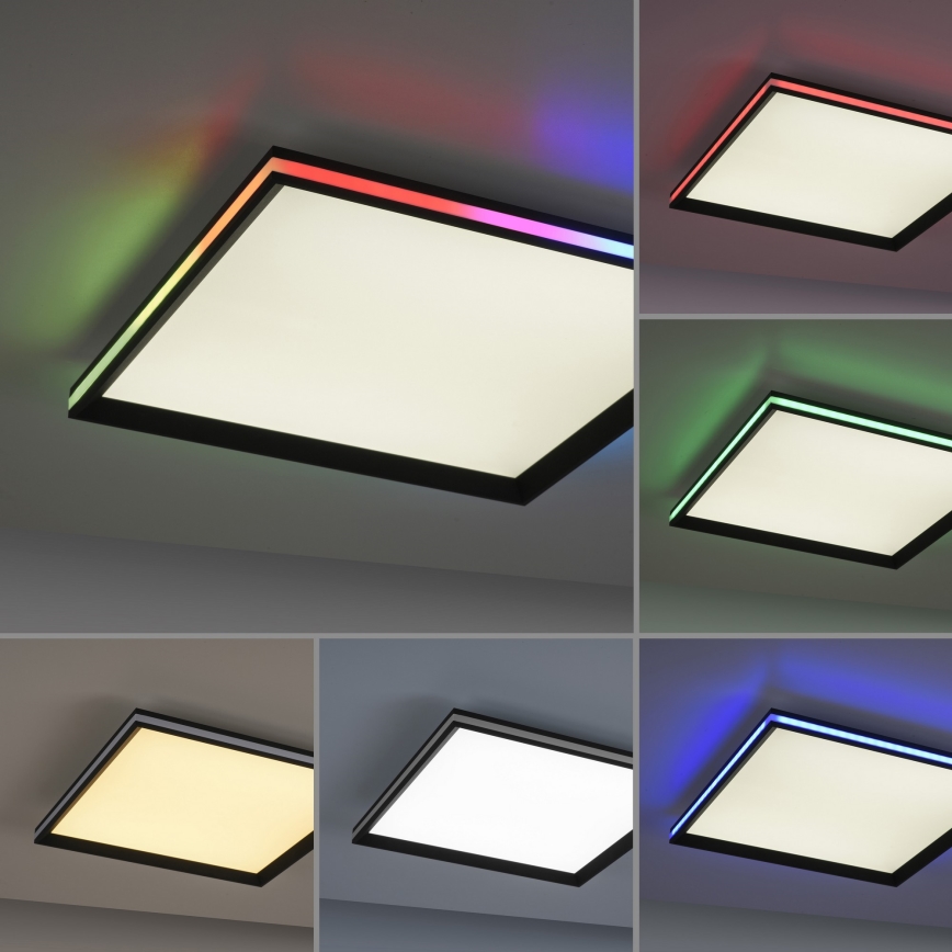 Leuchten Direkt 15556-18 - RGBW Dimmable ceiling light GALACTICA LED/32W/230V 2700-5000K + remote control
