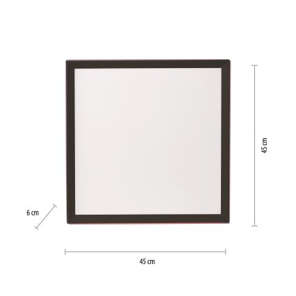 Leuchten Direkt 15556-18 - RGBW Dimmable ceiling light GALACTICA LED/32W/230V 2700-5000K + remote control