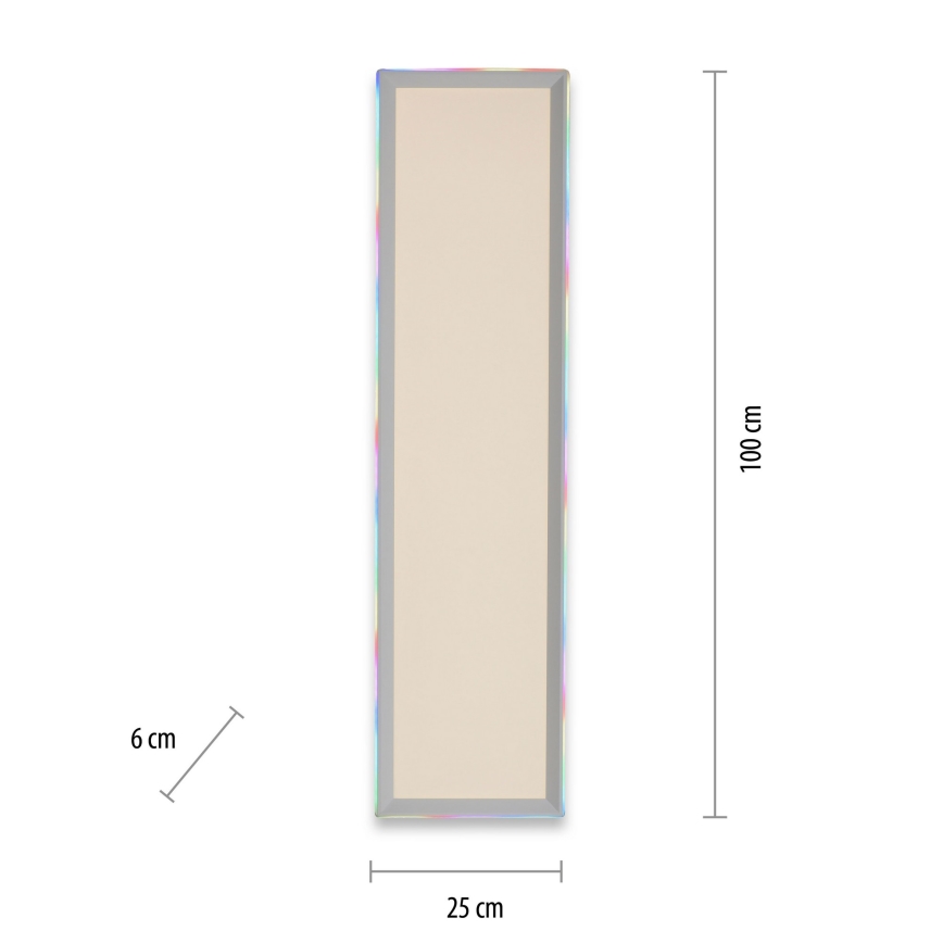 Leuchten Direkt 15557-16 - LED RGB Dimmable ceiling light GALACTICA LED/40W/230V + remote control
