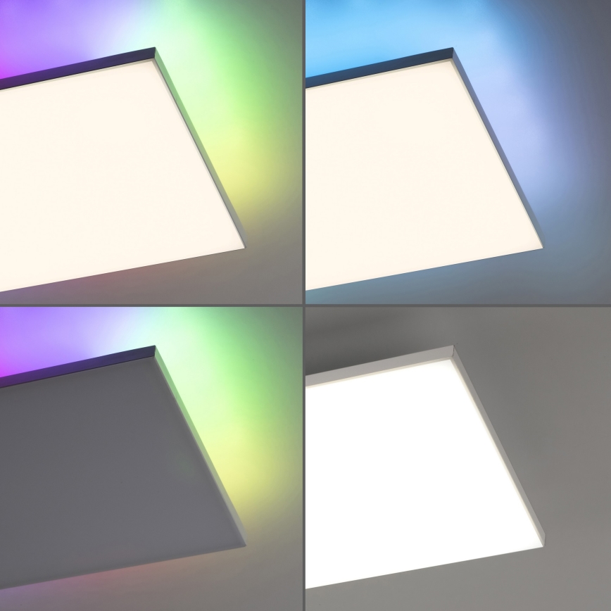 Leuchten Direkt 15561-16 - LED RGB Dimmable ceiling light CONRAD LED/27W/230V + remote control