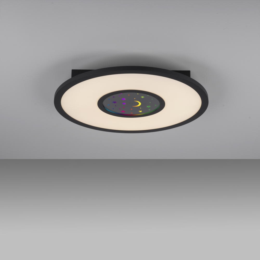 Leuchten Direkt 15572-18 - LED RGBW Dimmable ceiling light ASTRO LED/17,5W/230V 2700-5000K + remote control