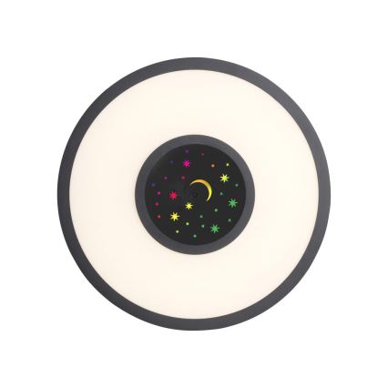 Leuchten Direkt 15572-18 - LED RGBW Dimmable ceiling light ASTRO LED/17,5W/230V 2700-5000K + remote control