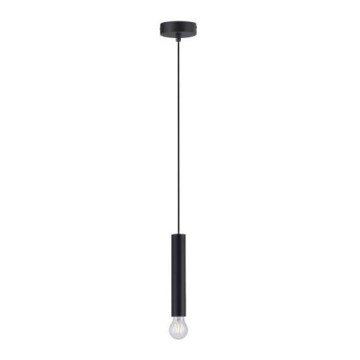 Leuchten Direkt 15617-18 - Chandelier on a string BRUNA 1xE27/60W/230V black