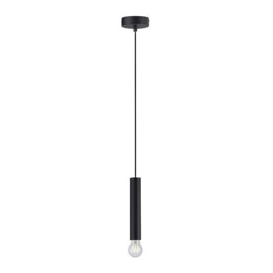 Leuchten Direkt 15617-18 - Chandelier on a string BRUNA 1xE27/60W/230V black