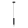 Leuchten Direkt 15617-18 - Chandelier on a string BRUNA 1xE27/60W/230V black