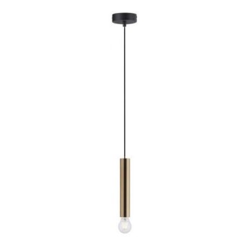 Leuchten Direkt 15617-60 - Chandelier on a string BRUNA 1xE27/60W/230V brass