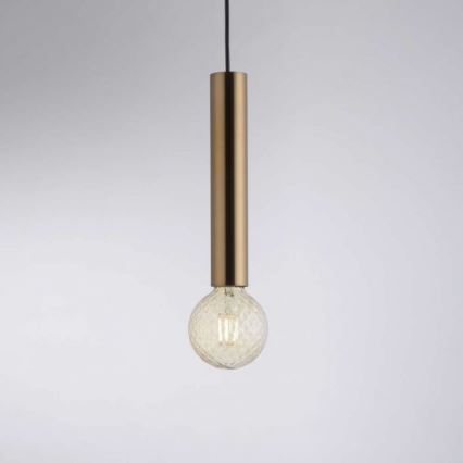 Leuchten Direkt 15618-60 - Chandelier on a string BRUNA 3xE27/60W/230V brass