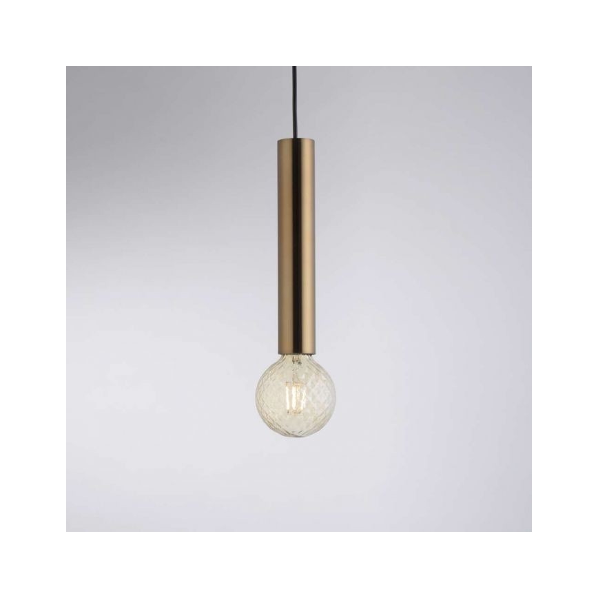 Leuchten Direkt 15618-60 - Chandelier on a string BRUNA 3xE27/60W/230V brass