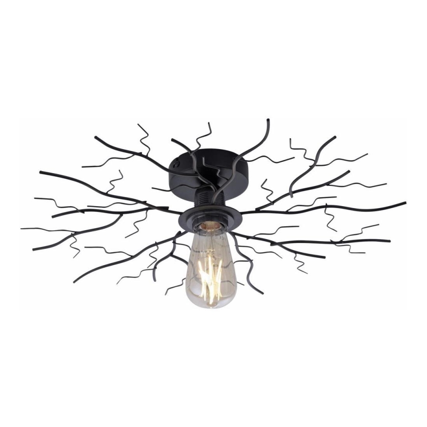 Leuchten Direkt 15638-18 - Surface-mounted chandelier LIMB 1xE27/40W/230V black