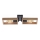 Leuchten Direkt 15657-18 - Surface-mounted chandelier FRANKY 2xE27/60W/230V acacia
