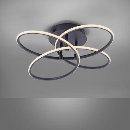 Leuchten Direkt 15660-18 - LED Dimmable surface-mounted chandelier NODE LED/27W/230V