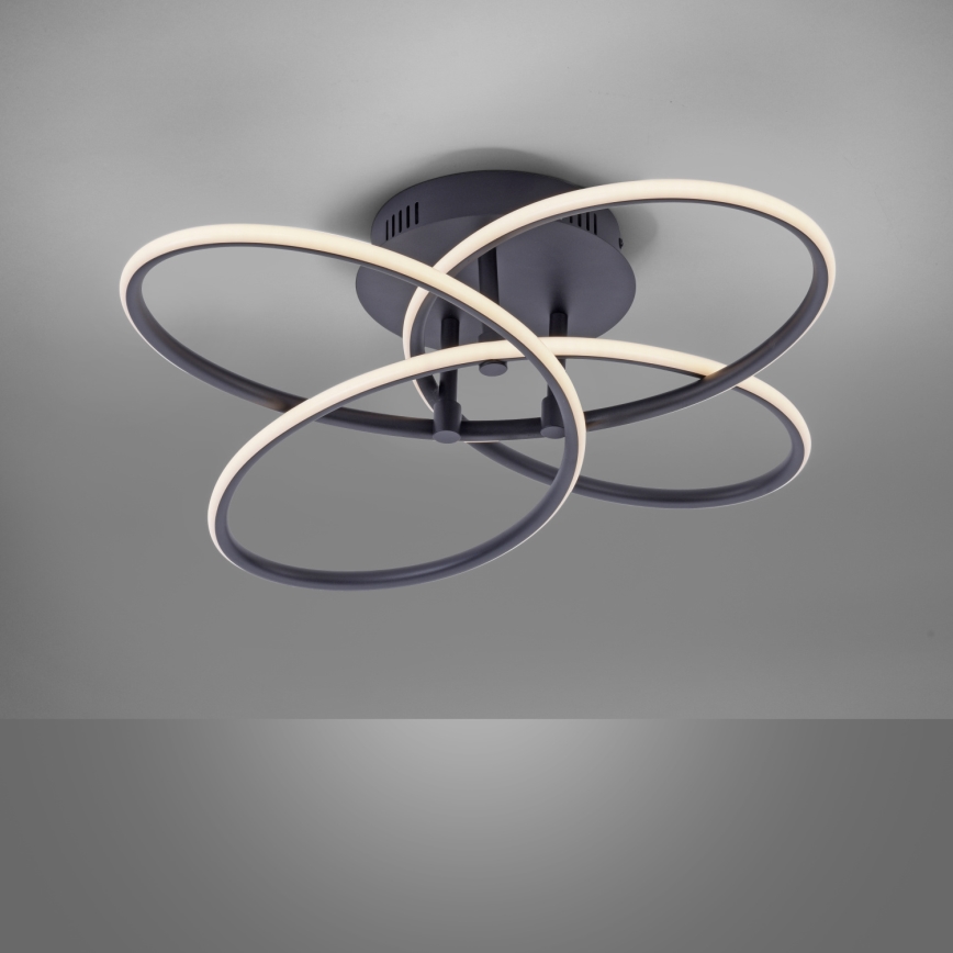 Leuchten Direkt 15660-18 - LED Dimmable surface-mounted chandelier NODE LED/27W/230V