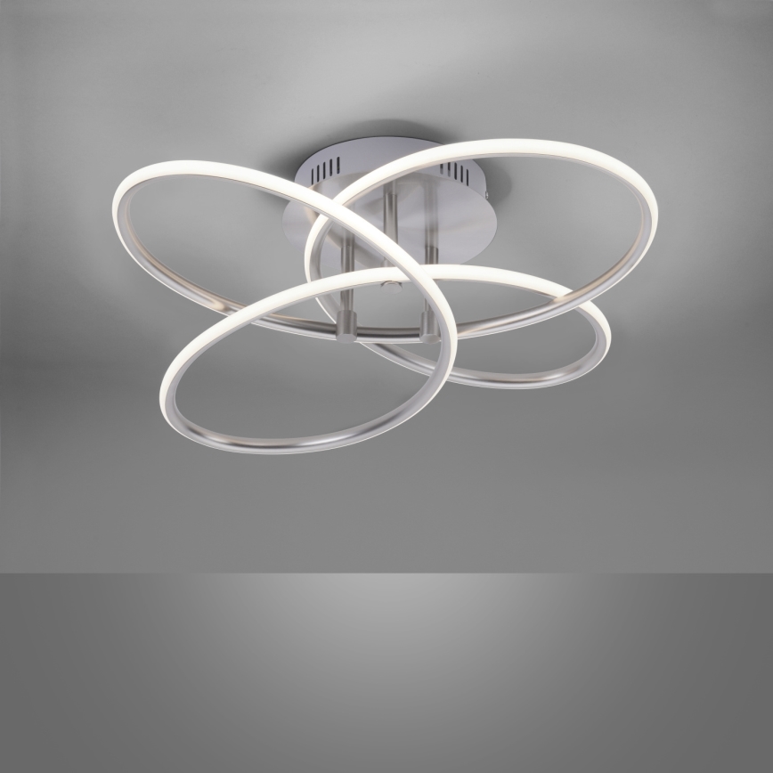 Leuchten Direkt 15660-55 - LED Dimmable surface-mounted chandelier NODE LED/27W/230V