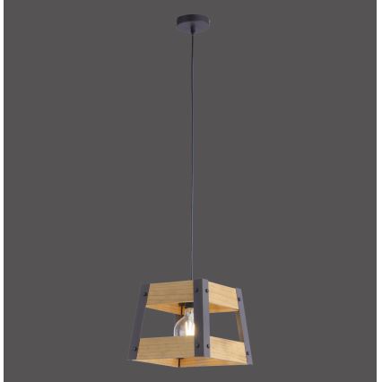Leuchten Direkt 15720-79 - Chandelier on a string CRATE 1xE27/60W/230V