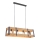 Leuchten Direkt 15721-79 - Chandelier on a string CRATE 4xE27/60W/230V