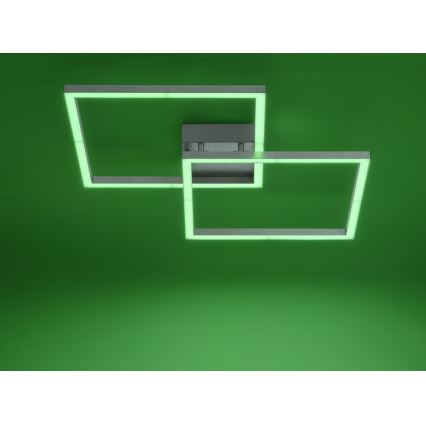 Leuchten Direkt 16429-55 - LED RGB Dimming ceiling light LOLA 2xLED/12,5W/230V Tuya + RC