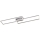 Leuchten Direkt 16430-55 - Dimmable RGBW LED MAXI Ceiling Light 2xLED/18W/230V 2700-5000K Matte Chrome + Remote Control