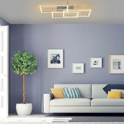 Leuchten Direkt 16431-55 - LED RGB Dimmable surface-mounted chandelier MAXI LED/27W/230V + remote control