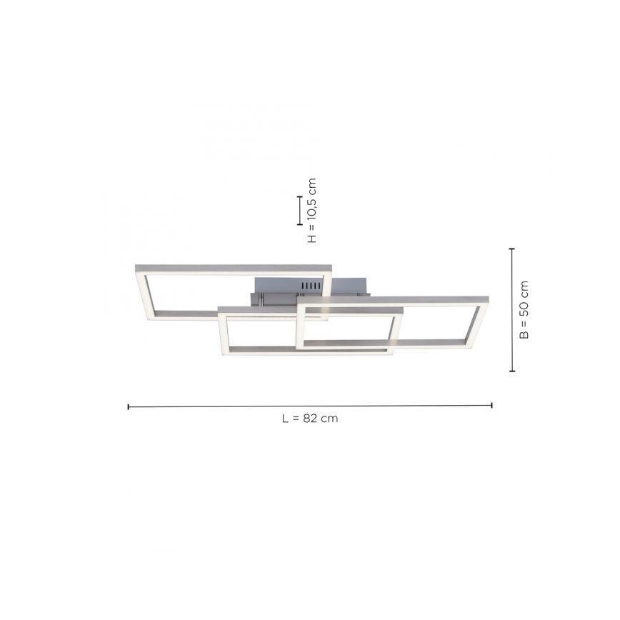 Leuchten Direkt 16431-55 - LED RGB Dimmable surface-mounted chandelier MAXI LED/27W/230V + remote control