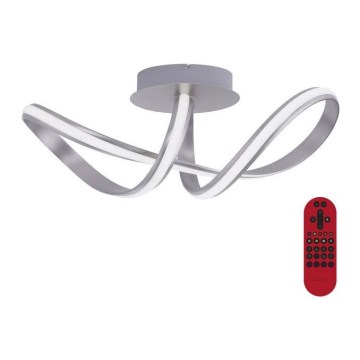 Leuchten Direkt 18431-55 - LED RGB Dimmable ceiling light MELINDA LED/28W/230V + remote control