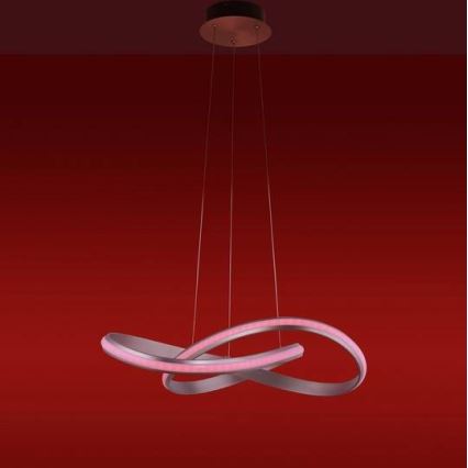 Leuchten Direkt 18432-55 - LED RGB Dimmable chandelier on a string MELINDA LED/28W/230V + remote control