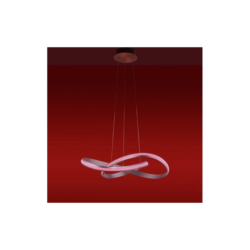 Leuchten Direkt 18432-55 - LED RGB Dimmable chandelier on a string MELINDA LED/28W/230V + remote control