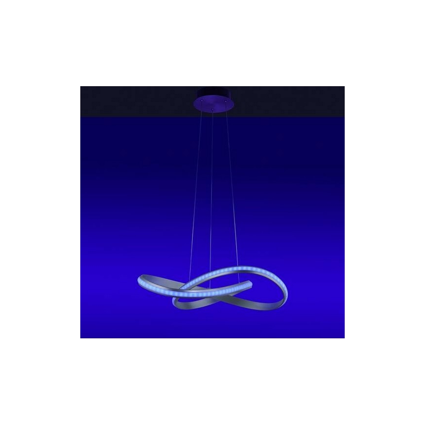 Leuchten Direkt 18432-55 - LED RGB Dimmable chandelier on a string MELINDA LED/28W/230V + remote control