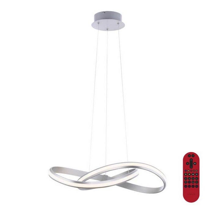 Leuchten Direkt 18432-55 - LED RGB Dimmable chandelier on a string MELINDA LED/28W/230V + remote control