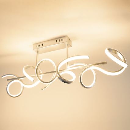 Leuchten Direkt 19032-21 - LED Dimmable surface-mounted chandelier CURLS LED/25,8W/230V