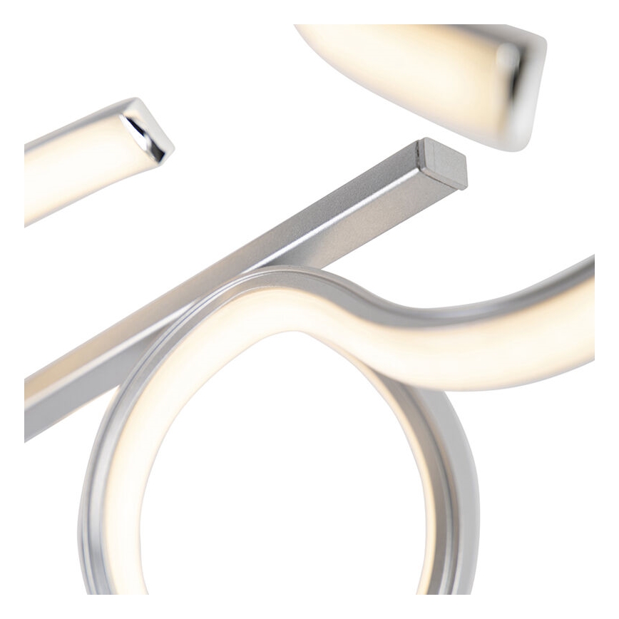 Leuchten Direkt 19032-21 - LED Dimmable surface-mounted chandelier CURLS LED/25,8W/230V