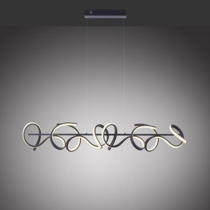 Leuchten Direkt 19033-18 - LED Dimming chandelier on a string CURLS 4xLED/10,2W/230V
