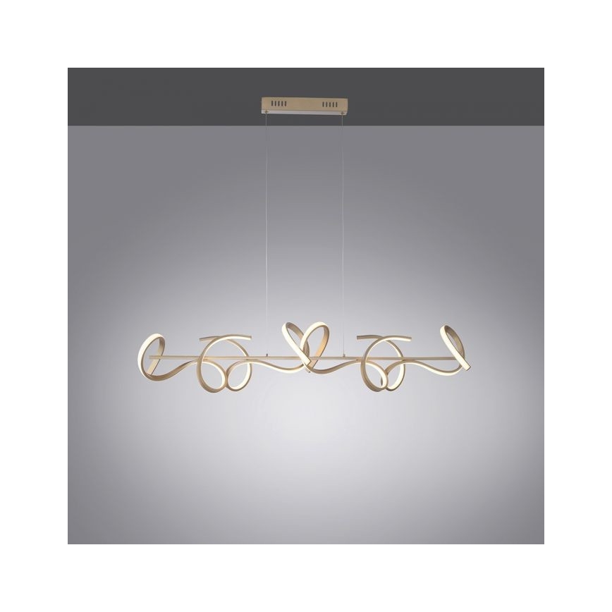 Leuchten Direkt 19033-60 - LED Dimmable chandelier on a string CURLS LED/40,8W/230V