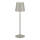 Leuchten Direkt 19250-40 - LED Outdoor dimmable rechargeable table lamp EURIA LED/3W/5V IP54 grey