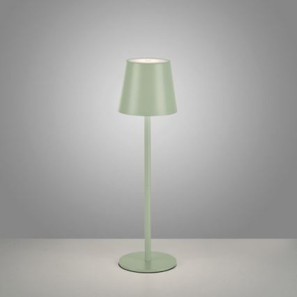 Leuchten Direkt 19250-43 - LED Outdoor dimmable rechargeable table lamp EURIA LED/3W/5V IP54 green