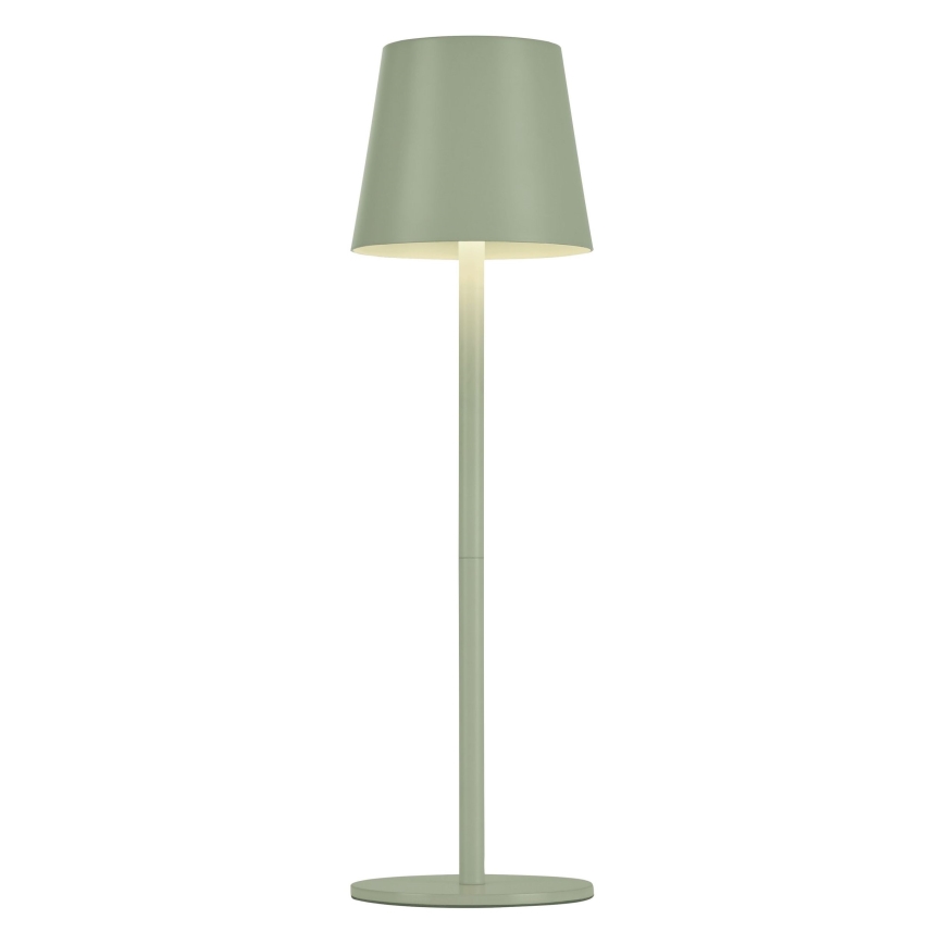 Leuchten Direkt 19250-43 - LED Outdoor dimmable rechargeable table lamp EURIA LED/3W/5V IP54 green